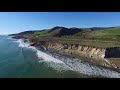 filming a helicopter with a drone