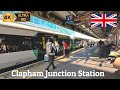 4K Walk 🇬🇧 | London Clapham Junction station Train spotting