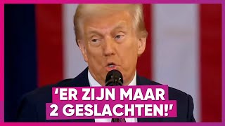 Trump haalt hard uit in speech inauguratie