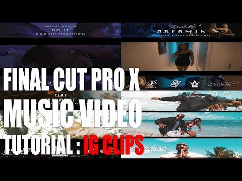 Final Cut Pro X Tutorial - Instagram IG Promo Clips Final Cut Pro X Tutorial - Instagram IG Promo Clips