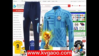 22-23 Manchester City (blue) Jacket Adult Sweater tracksuit set 【kvgaoo】