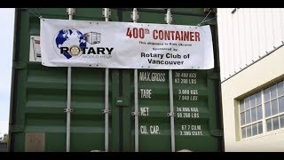 Rotary World Help - Medical Supplies Container to Kiev - May 18, 2019