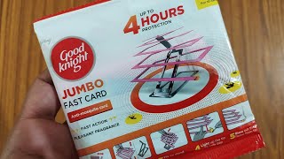 Godrej Good knight jumbo fast cards₹.15/- #unpacking #godrej #fastcard #goodknight #jumbofastcards