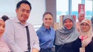 Bella Astillah Melayani Warga Brunei Di Marhaban Ya Ramadhan Expo