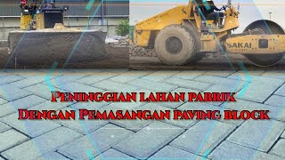 Proyek Paving Pemasangan Jalan Paving