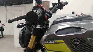 MB moto sf 501 250 cc, Mondo di moto