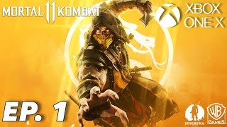 Mortal Kombat 11 - Historia Completa en Xbox One X Español Latino EP. 1