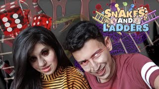 Playing Horror Snakes and Ladders in Real Life | Desi Andaaz