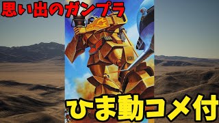 【ひま動コメ付】思い出のガンプラキットレビュー集 No.1015 ☆ 機動戦士ガンダムMSV  1/100 YMS-09 局地戦闘型ドム