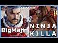 Tekken 8 - BigMajin (Lars) Vs NinjaKilla (Law) High Level Gameplay