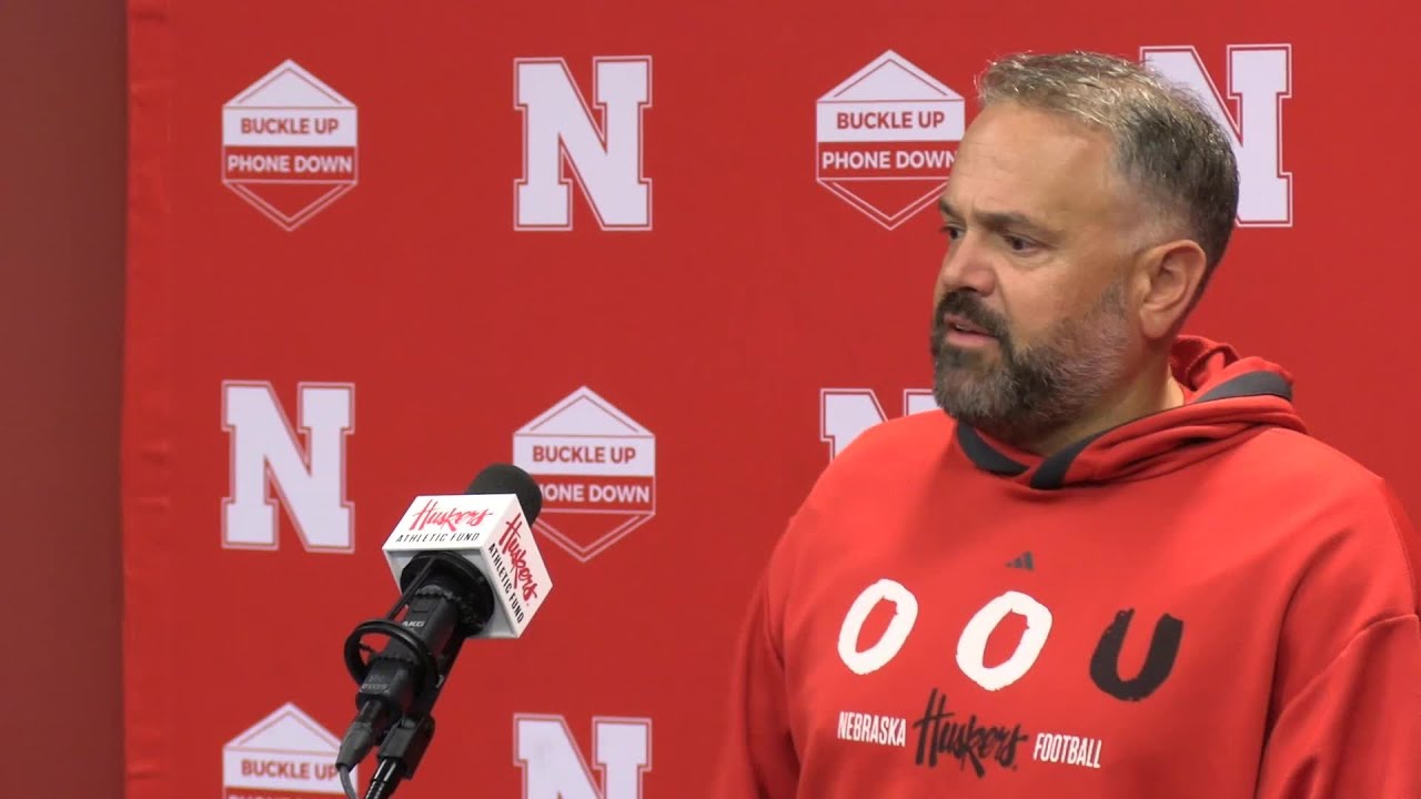 Nebraska Coach Matt Rhule's Full News Conference, Sept. 11 - YouTube