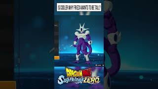 Is Cooler Why Frieza Wants to Be Tall? - Girl Talk: Cooler Dragon Ball Sparking Zero #shorts #funny