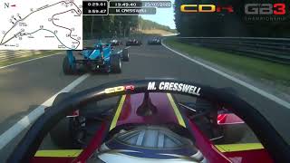 Spa July 2022 Onboard - GB3 Race 2 - key moments