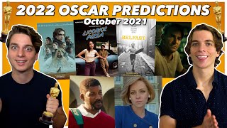 2022 Oscar Predictions!! | October 2021