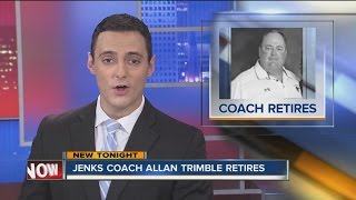 Jenks football coach, Allan Trimble, to retire