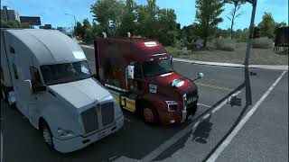 American Truck Simulator Gameplay High Weight  Longest Delivery