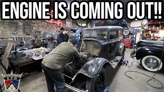 First Changes To The Barn Find 1932 Ford Tudor