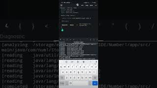 Create a program using Java N-IDE Mobile application to store and add two integer num