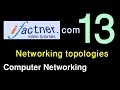 Network typology & How bus topology works, 13, Computer Networking tutorial for beginners
