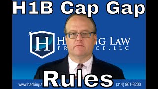 H1B Cap Gap Rules