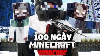 Tóm Tắt Sinh Tồn 100 Ngày Minecraft Đại Dịch Xác Sống Mùa Đông Siêu Khó!