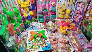 4 minutes satisfying with unboxing hello kitty kitchen set ||Asmr Satisfying miniature kitchen set