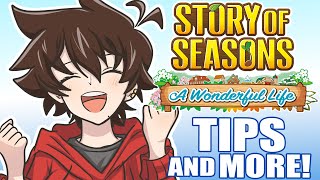 Getting Started With STORY OF SEASONS: A WONDERFUL LIFE || Tips, Tricks, and More!!