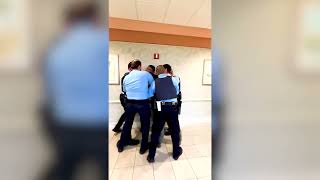 Police Grab Citizen at Texas City Meeting Caught on Camera