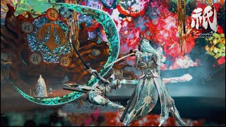 祇 : Path of the Goddess　くにつがみ　10周目　宗咒の衣装で宗咒戦　魔像「荒魂」「虎徹」「天照」装備