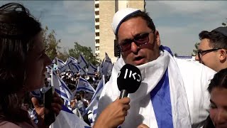 בצל המתיחות הביטחונית: עשרות אלפים חגגו בירושלים 56 שנים לאיחודה