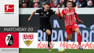 SC Freiburg - VfB Stuttgart 2-1 | Highlights | Matchday 20 – Bundesliga 2022/23