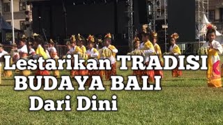 LESTARIKAN TRADISI BUDAYA BALI DARI DINI