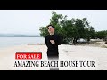 AMAZING BEACH HOUSE FOR SALE BOHOL HOUSE TOUR B60