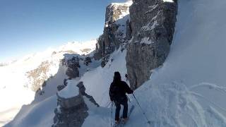 Skitour Glatten (2505m), Bisisthal, 15.1.2012