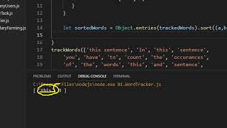 JavaScript Exercise Associative Arrays (Tech Module)