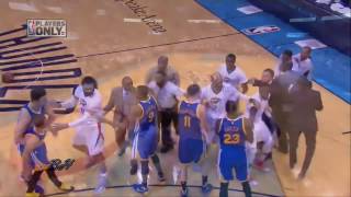 Curry &  Westbrook FIGHT || Curry Answers Back with a Buzzer