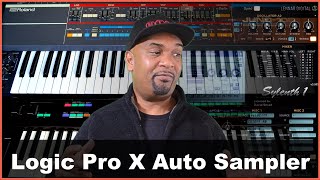 Logic Pro X Auto Sampler | Sampling | Juno 106 | DX7 | Sylenth 1