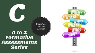 C - CREATE A TEST | Formative Assessments Series
