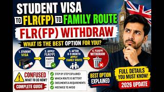UK Student Visa to FLR(FP) to Family Route Explained 2026 | Best Option After Withdrawal?