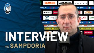 27ª #SerieATIM | Atalanta-Sampdoria | DG Umberto Marino: "Ci siamo sbloccati" - ENG SUB