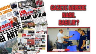 Gazete Nerede Nasıl Basılır       #matbaa #gazete #baskı #haber #matbaacılık