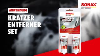 Anwendung SONAX KratzerEntferner Set