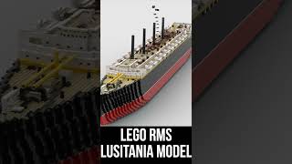 LEGO Lusitania Model Timelapse #lego #timelapse #lusitania
