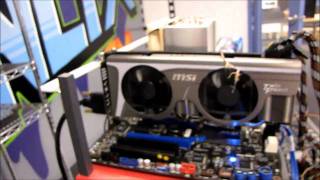 MSI GTX 580 Twin Frozr II vs Reference Card Temp Comparison Linus Tech Tips