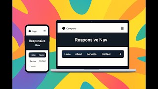 Responsive Sticky Navigation Bar with HTML & CSS | No JavaScript Needed!