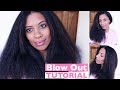 Blow Out Tutorial on Natural Hair - Design Essentials Series | Eleanor J'adore