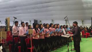 Totok/Chingnyu B/nok Choir| Golden jubilee Tizit Town