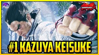 T8 v1.11 ▰ The Best Kazuya In The World Ft. KEISUKE !!【Tekken 8 High Level Gameplay】