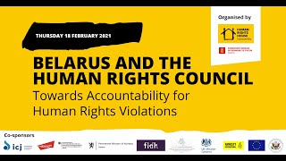 Belarus and the Human Rights Council: Towards accountability for human rights violations (EN)