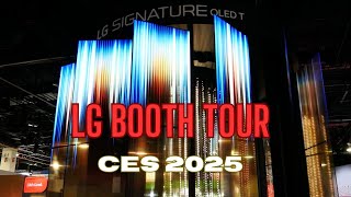 Visite du stand LG CES 2025 - nous révélons le prix du LG Transparent OLED